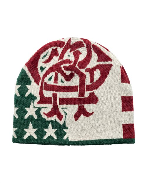 BEANIE BANDIERA JAQUARD